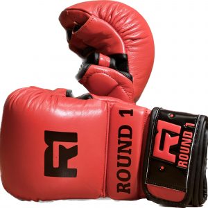 MMA Sparring Gloves/Grappling Gloves - Leather